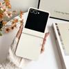 Dopamine Candy Color Matte Phone Case for Samsung Galaxy Z Flip 7 FE 6 5 Flip 4 3 5G Hinge Protective Hard Back Cover