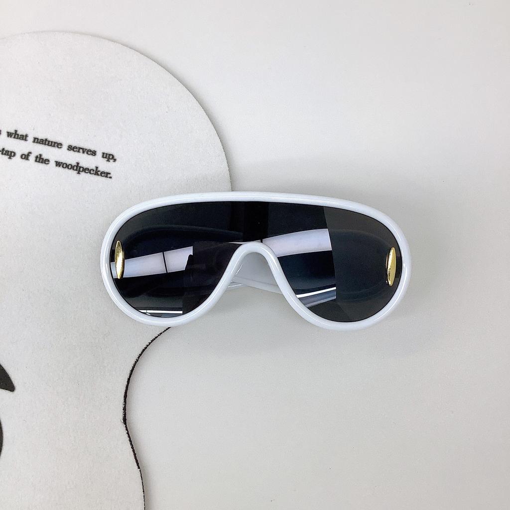 Детские солнцезащитные очки ретро защита от ультрафиолета пляжные детские солнцезащитные очки для мальчиков и девочек вогнутые очки Tide