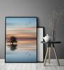 Picture poster In a frame 43x33 cm Tree P939