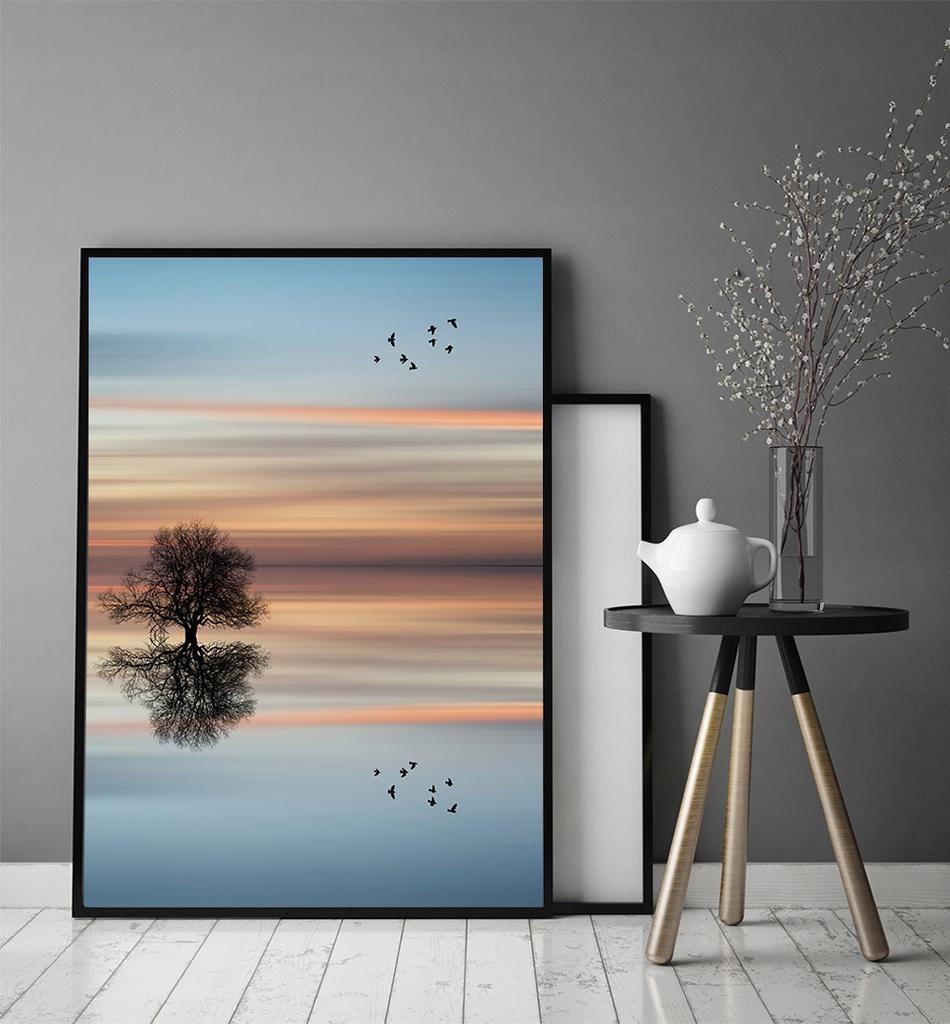 Picture poster In a frame 43x33 cm Tree P939