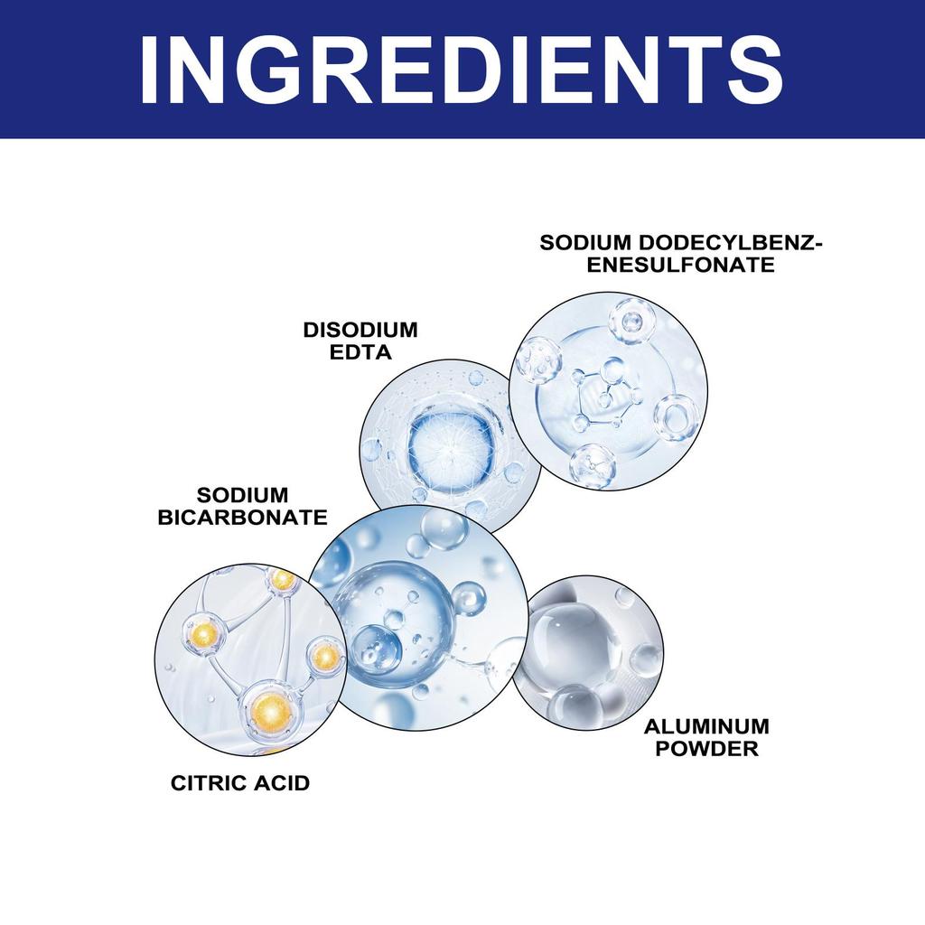 12 шт. Таблетки для чистки стиральной машины Барабанный тип Бак для воды Чистка стиральной машины Средство для удаления запаха и грязи Чистящие таблетки
