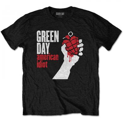 Green Day Унисекс футболка для взрослых American Idiot