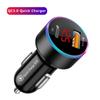 Многофункциональный цифровой дисплей QC3.0 один USB автомобильная зарядка быстрая зарядка + PD двойная быстрая зарядка мобильный телефон автомобильная зарядка автомобиль оптовая продажа