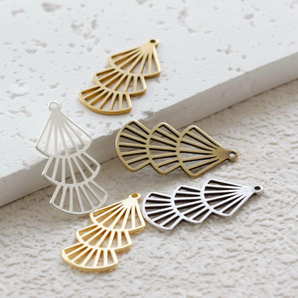 Top Loop DIY Jewelry Charms Geometric Shape Hanging Connector DIY Jewelry Kit  Bracelet Making