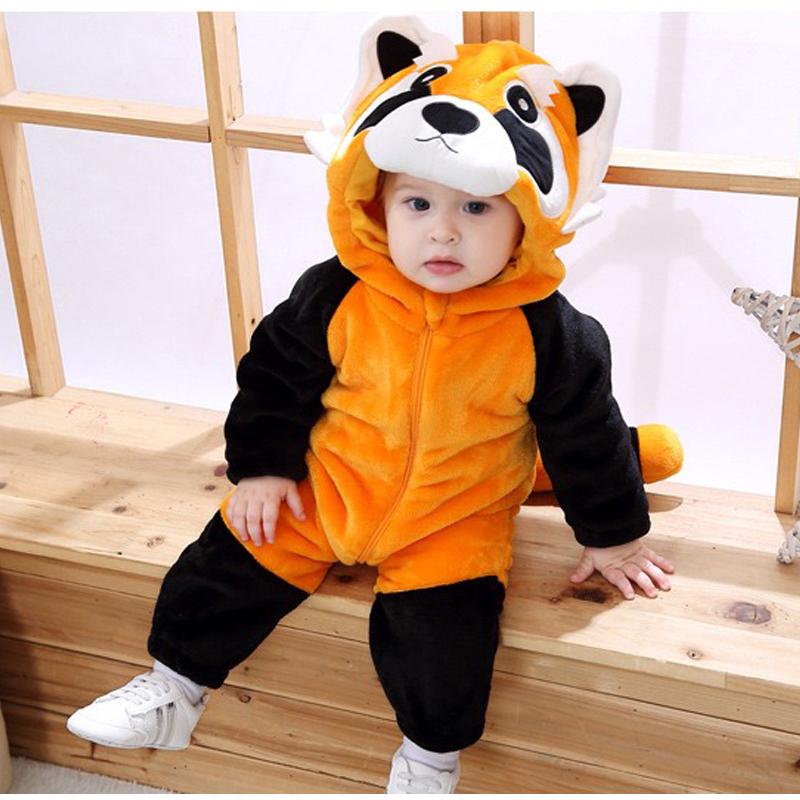 Костюм енота, детская одежда, пижамы для косплея на Хэллоуин, комбинезоны с животными, комбинезон кигурумис для мальчиков и девочек, наряд