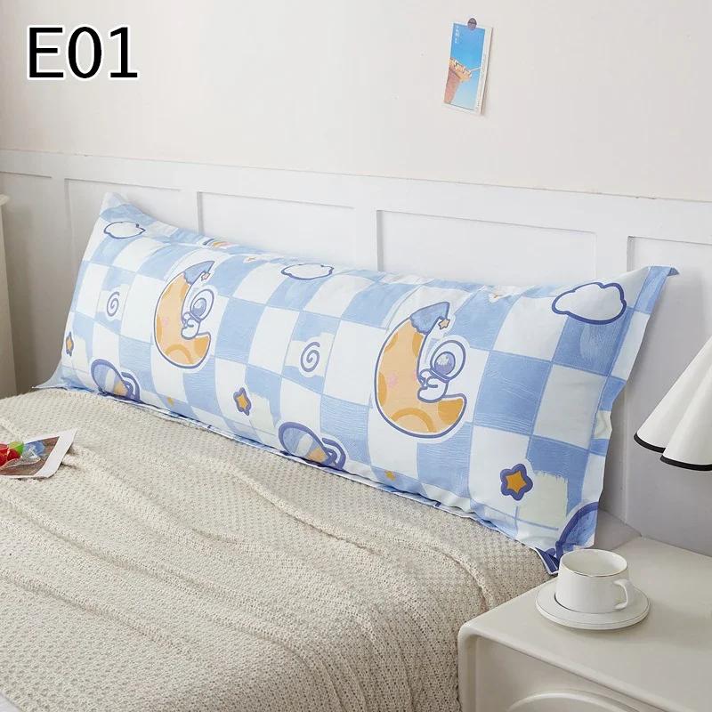 120/150/180 см Длинная наволочка Мягкая хлопковая наволочка для подушки Свадебная пара Наволочка для влюбленных Домашнее постельное белье Наволочка для сна