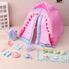 Outdoor Picnic Dollhouse Tent Micro Scene Doll Mini Tent Doll Camping Kit 1/12 Scale