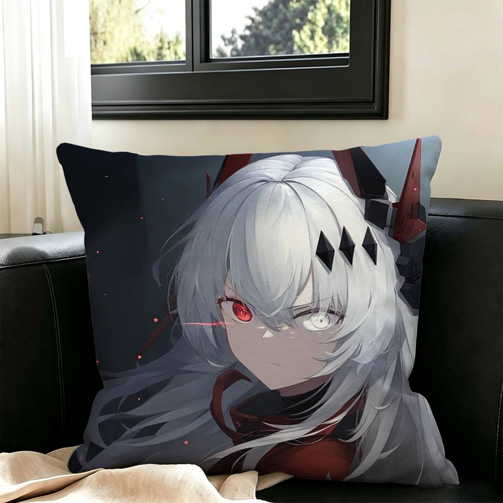Punishing Gray Raven Crimson Abyss Pillow Case Square Double-Sided Sofa Cushion Cover Bedroom Bedside Pillow