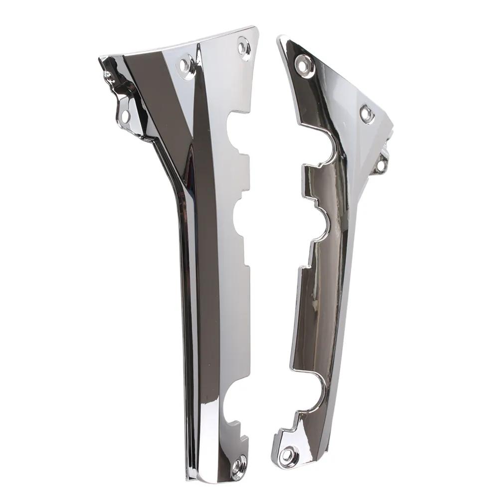 2PCS Motorbike Fairing Right Left Lower Rear Frame Covers For Honda Goldwing GL 1800 Chrome Decorate Covers GL1800 2001-2011