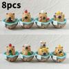 Capybara Tumbler Bathing Toy Pvc Action Figures Model Decoration Kids Gifts