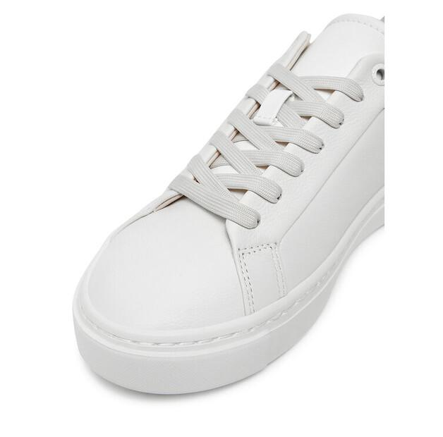 Calvin Klein Cupsole Lace Up W/Ml Sneakers HW0HW02288 White