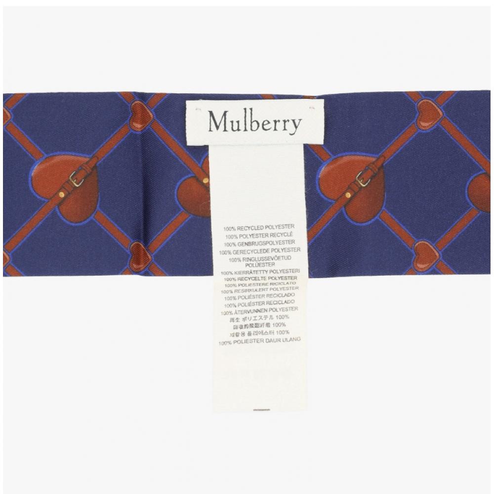 Шелковый шарф-лента Mulberry Heart U801