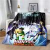 HUNTER X HUNTER Плед Аниме Мягкое Покрытие Легкое Теплое Мультяшные Пледы для Детской Комнаты Спальни
