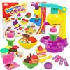 Fun Clay Ice Cream Machine Children Diy Handmade Ice Cream Dessert Mold Set