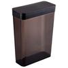 Jitsugyo Pet Food Stocker Black X X Tower Food Stocker Storage Container 5608 1.2kg Approx. W18.7 D8.5 H24.5cm