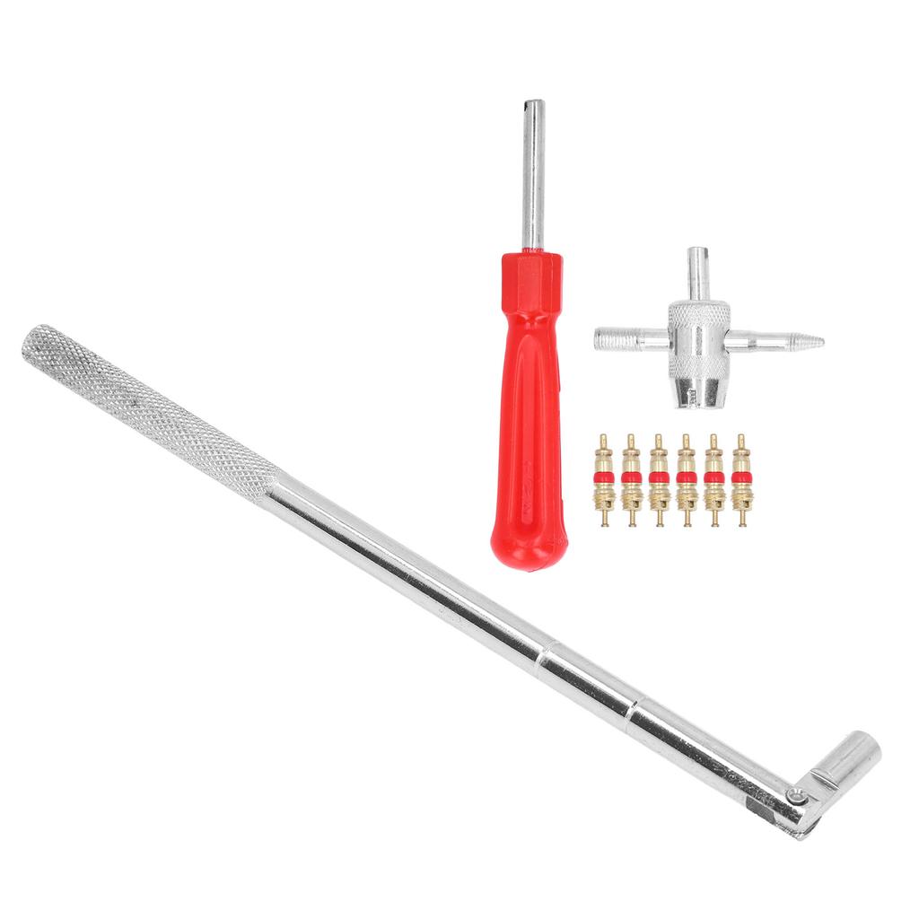 Набор инструментов для ремонта и установки съемника штока клапана шины для автомобиля, велосипеда, мотоцикла