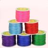 91Meter Gold Silk Thread Knot Beading Bracelet Necklace Braided DIY Jewelry