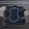 Motorcycle Honeycomb Gel Seat Cushion 3D Mesh fabricComfort Damping Absorbing Pressure Motorcycle Relief Breathable Seat Cushion