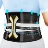 Пояс для поддержки поясницы Обеспечивает надежную поддержку поясничного отдела спины для ежедневного использования унисекс [Эргономичный дизайн] спины, позвонков, мышц,