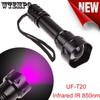 5W Rotary Focusing Infrared IR 850nm Night Vision Camera Fill Light Rechargeable Flashlight