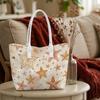 Star Pattern Tote Bag Casual Handbag for Daily Use
