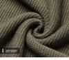 Men's 2025 Winter Jacquard Knit Half-Zip Sweater - Casual & Warm Style for Middle-Aged