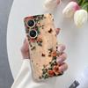 Чехол для Asus Zenfone 9 10 Роскошный чехол для телефона для Asus Zenfone 10 Мраморная Бабочка Цветок Прозрачный Мягкий Силиконовый Защитный Чехол