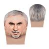 COS Двусторонняя 3D Маска для лица с полным покрытием, Головной убор, Солнцезащитная, Эластичная сетчатая маска, Реквизит для вечеринки, Маска для лица знаменитости