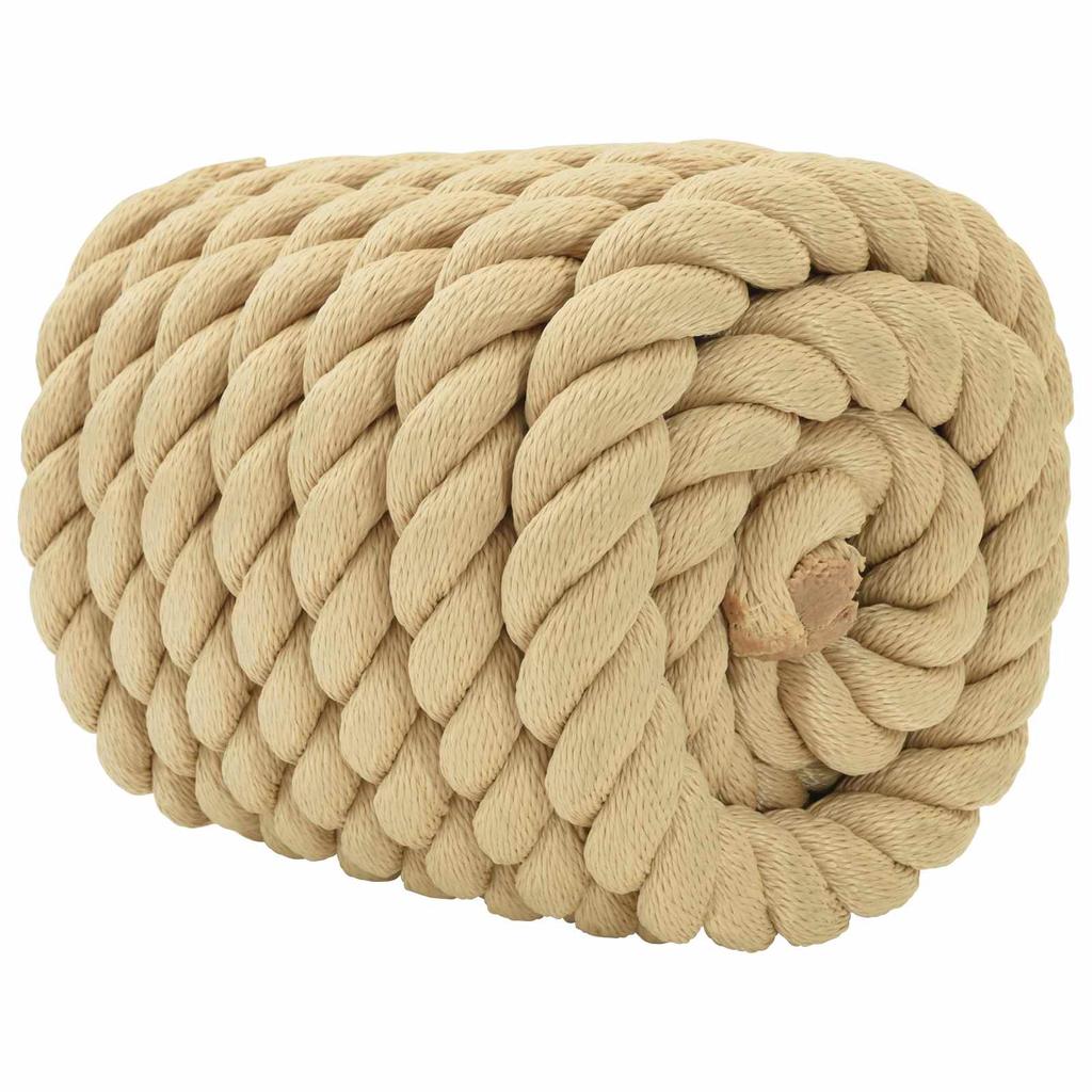 Boat Rope 50 mm 5 m Natural Polypropylene