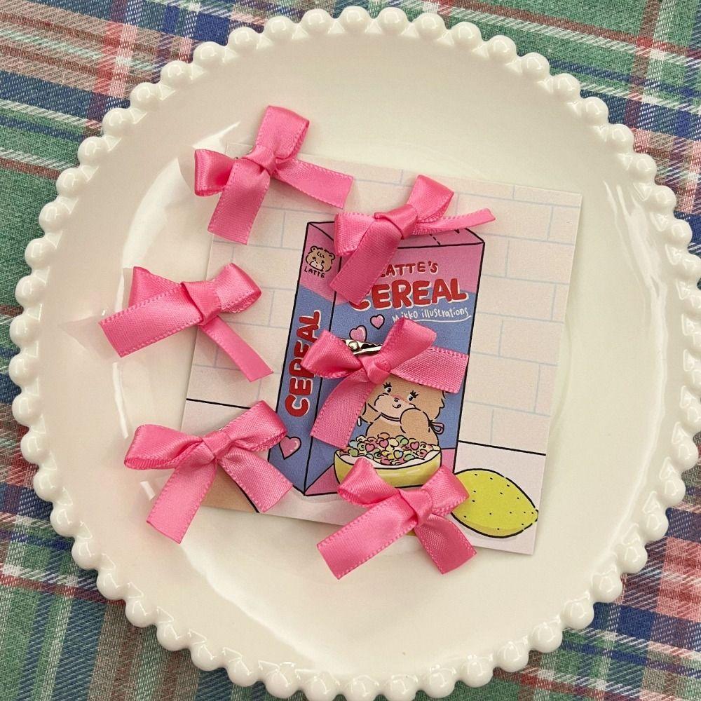 1 шт., заколки для волос с бантиком в виде феи, заколка с милой лентой, заколка с милым бантом для девочек