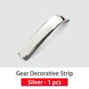 LMN1 2026 Hot VOLKSWAGEN Metal  R Rline Logo Gear Head Shift Gears Cover Sticker For VW volkswagen R line Bora Tiguan Golf GTI Sagita