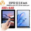 2.8-inch LCD ESP32-S3 Dev Board: 480x640 Touchscreen, QMI8658 Sensor, SD Slot