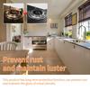 Multi Function Kitchen Decontamination Cleaner Pot and Pan Oil Grease Rust Yellow Scale Remover for Home Surfaces