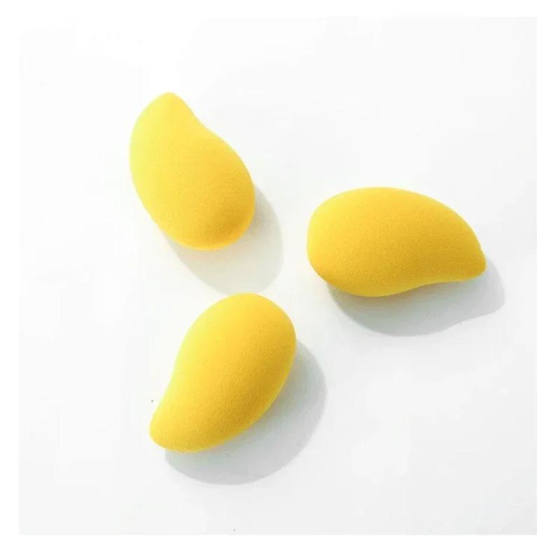 New Mango Shape Soft Makeup Sponge Face Beauty Cosmetic Powder Puff For Foundation Concealer Cream Make Up Blender Tools
