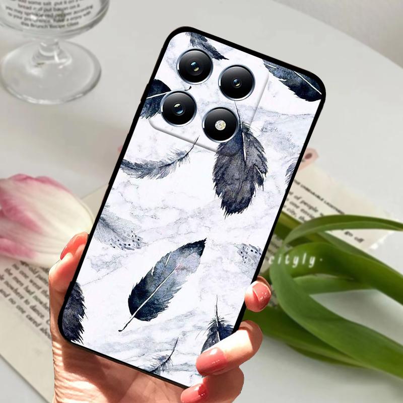 Чехлы Для Xiaomi 14T Бампер Оболочка Mi 14T Силиконовый Мягкий ТПУ Матовый Чехол Для Телефона Для Xiaomi 14T Pro 5G Милый Мультяшный Coque Funda Capa