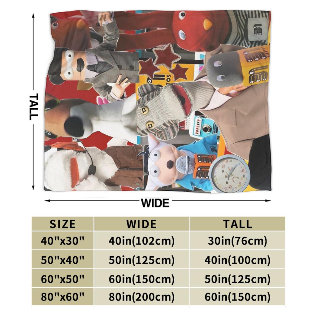 31 Minutos Comedy Blanket Multi-size Soft and Lightweight Throw Blankets for Sofa Couch and Bed