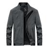Jacket Men's Autumn Men's Top Men's Loose Trend Casual Stand-Up Jacket Men's Large Size Jacket