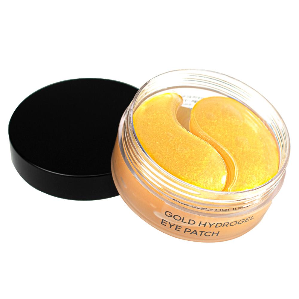 Гидрогелевые патчи для глаз Fromnature Gold Hydrogel Eye Patch 60 листов 1,5 г x 60 патчей, гидрогелевая увлажняющая маска для глаз