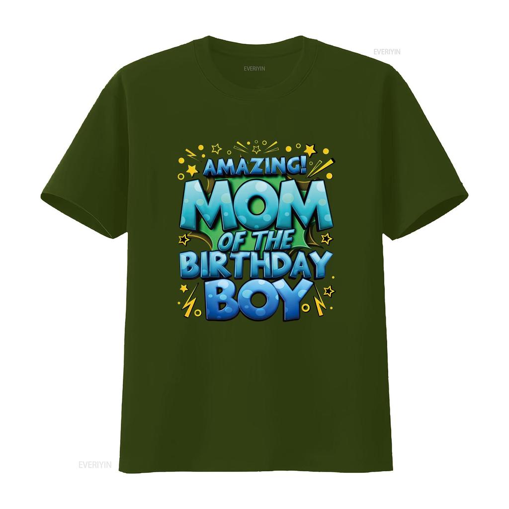 Женская футболка для мамы именинника, matching family, Mommy, черная, винтажная, стираная, универсальная, с принтом, мягкая, слегка дышащая