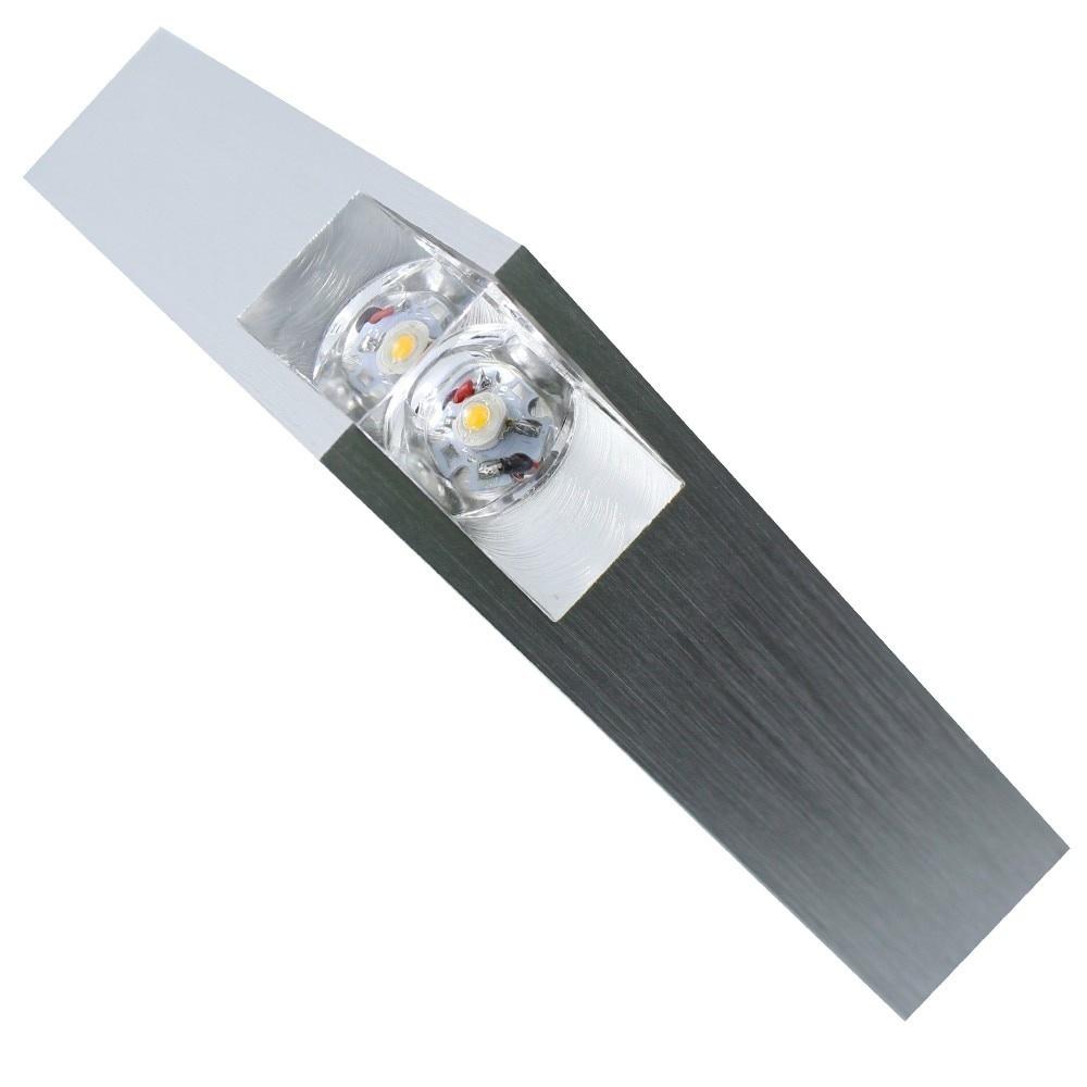 3 Вт Алюминиевый Треугольный светодиодный настенный светильник AC85-265V светодиод высокой мощности Современное домашнее освещение свет для внутренней и наружной декорации