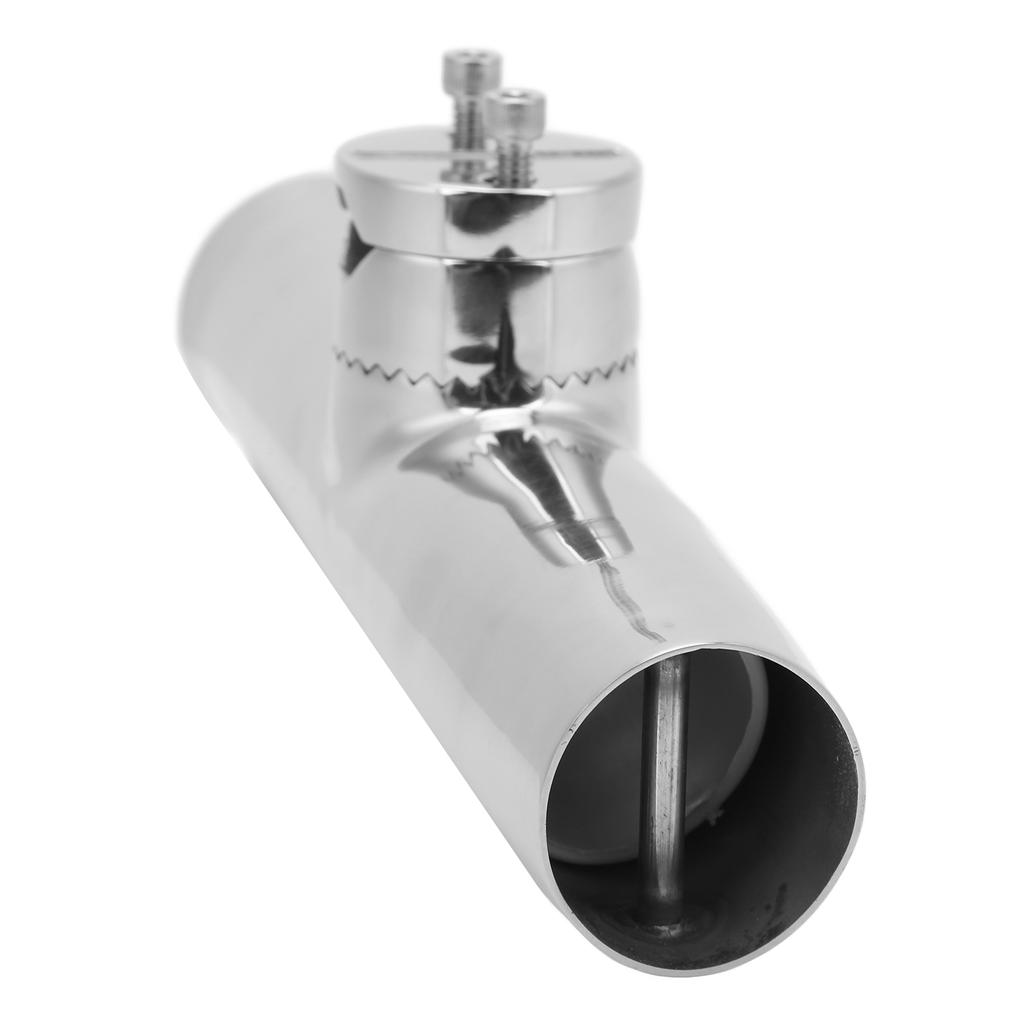 Fishing Rod Holder Clamp On 32 Angles 316 Stainless Steel Mirror Finished for 7 8in ‑ 1in Rail