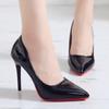 Ladies Shoes On Sale 2024 Brand Slip On Women's Pumps Autumn Pointed Toe Solid Shallow Mouth High Heels Fashion Dress Pumps