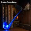 3D Flying Dragon Flame Book Nook Lamp Fire Dragon Statue Night Light Bookshelf Decor Unique Christmas Gift For Dragon Lovers