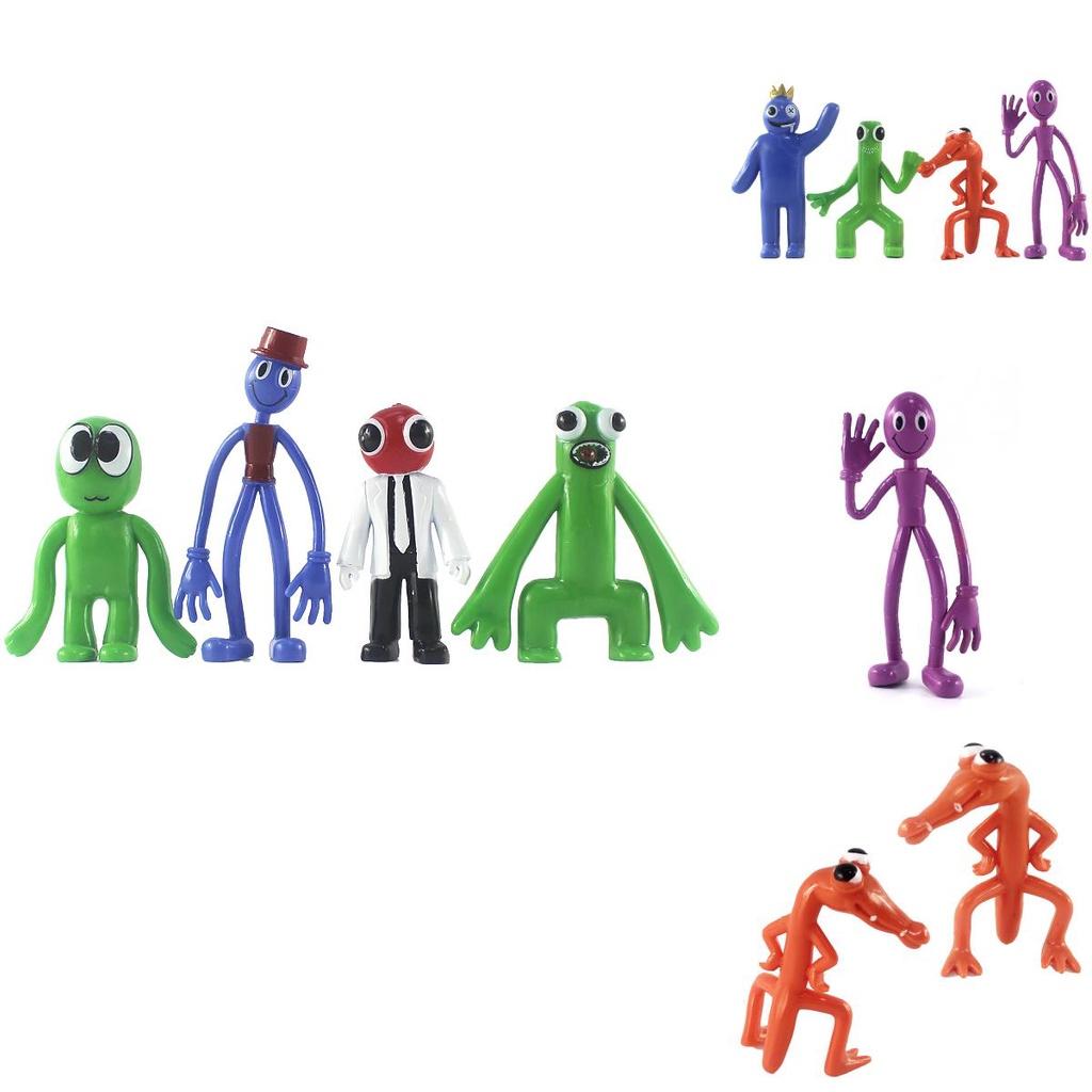 Красочный набор фигурок Roblox Rainbow Friends Playtime для детей