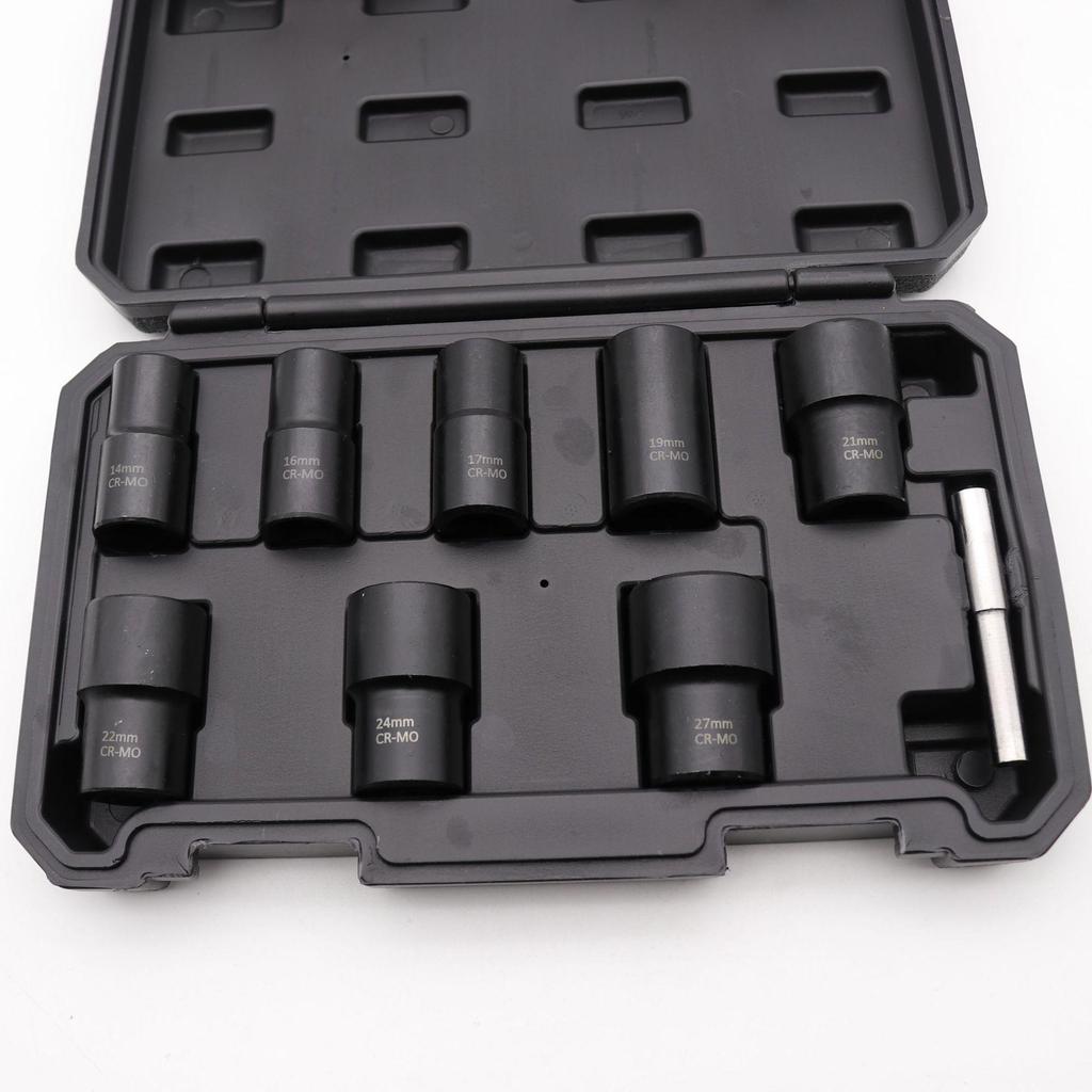 Набор из 14 экстракторов гаек и винтов для поврежденных и некомплектных крепежей