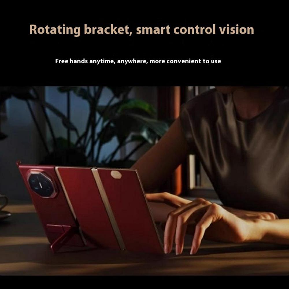 Для Huawei Mate XT Ultimate Чехол Подставка PU Кожа+ПК Задняя Крышка Телефона