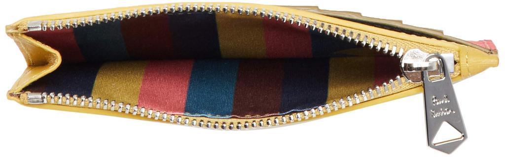 Paul Smith Pass Coin Purse 6136 ASTRGS Yellow & Men's [Used]
