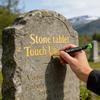 Pet Tombstone Paint  Pen, Inscription  Metal Pen,  Paint Is High Temperature And  And Not Easy To Fade2ml