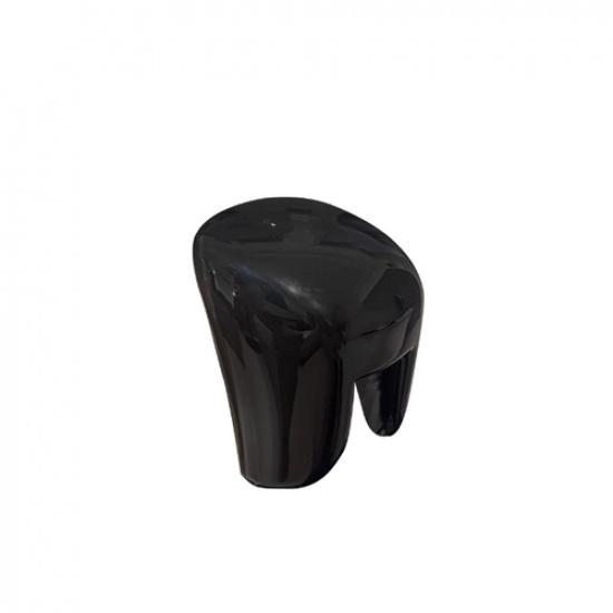 Bright black Gear Shift Knob Cover Trim 1pcs For Honda HR-V HRV -2026