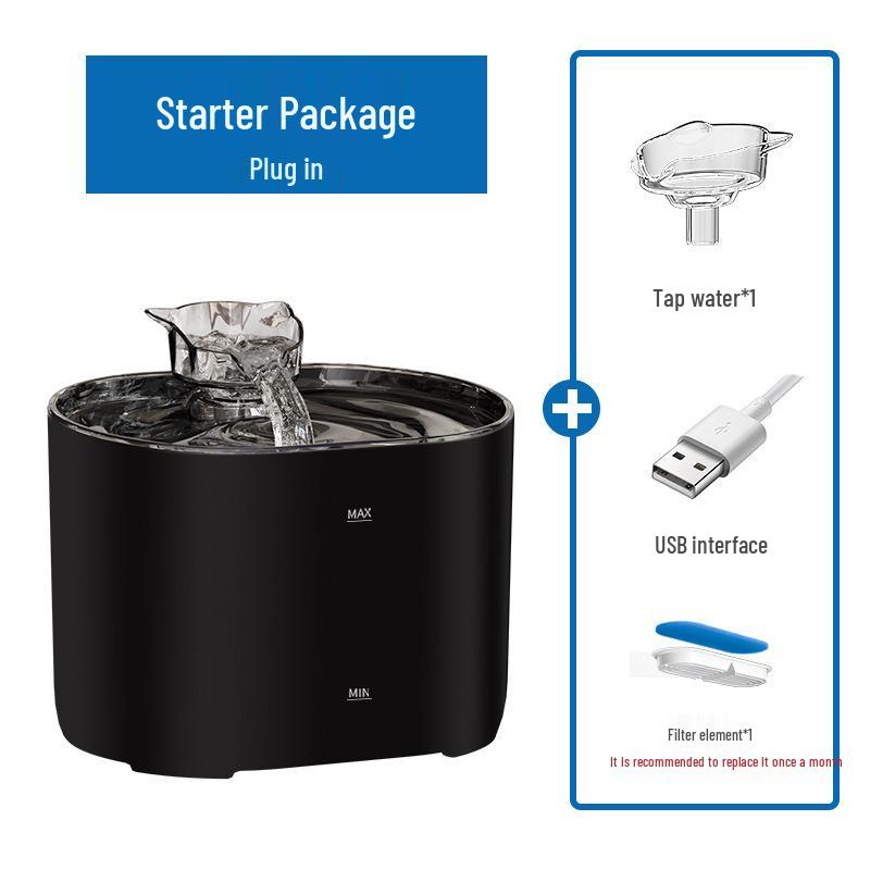 Pet Smart 2L Automatic Water Fountain for Cats and Dogs